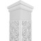 Ekena Millwork Craftsman Classic Square Non-Tapered Hampton Fretwork Column w/ Prairie Capital & Prairie Base CC0810ENHMPPRPR - alternate 2